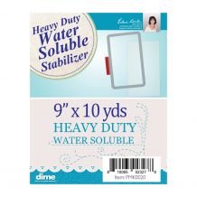 Heavy Water Soluble Stabilizer 9" x 10 yards by DIME Designs in Machine Embroidery