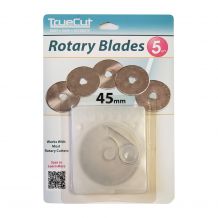 Grace TrueCut 45mm Rotary Cutter Replacement Blades - 5/pk