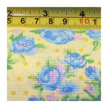 Printed Cotton Quilting Fabric - Rose Yellow - Fat Quarter