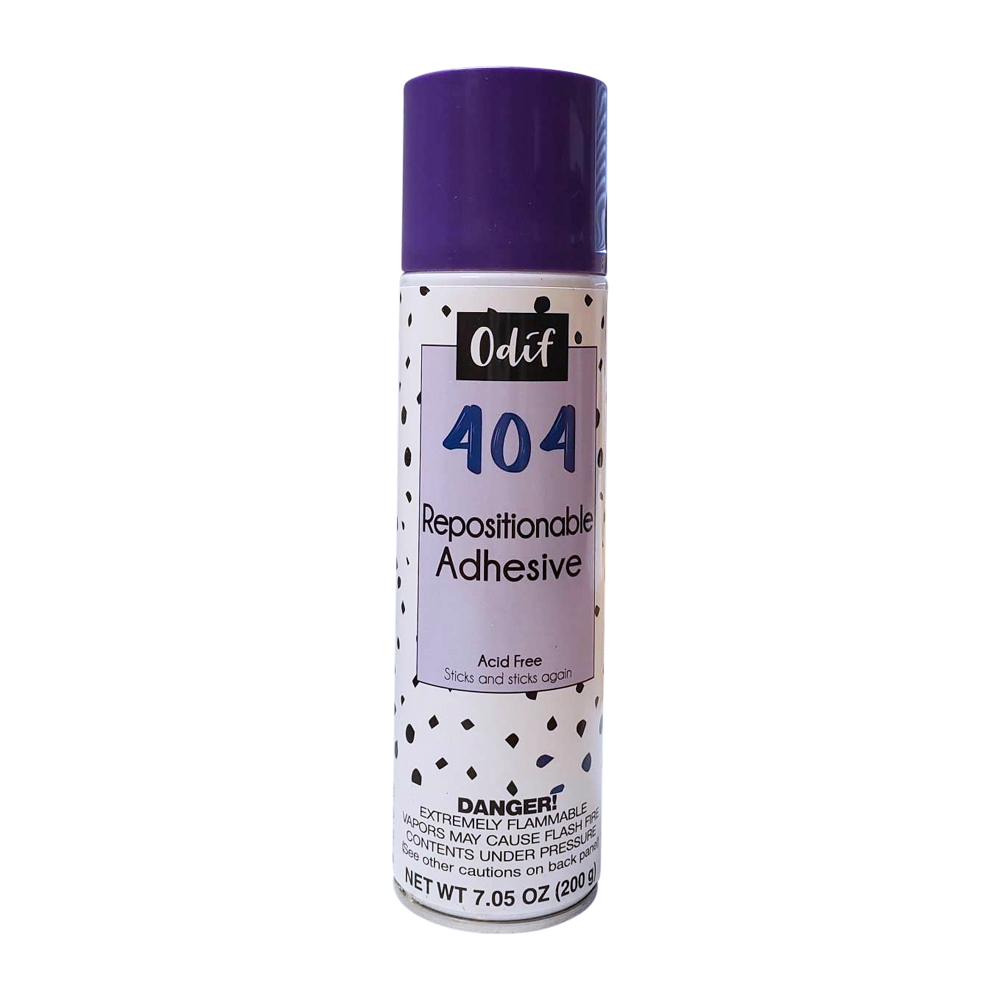 404 Spray Repositionable Paper Adhesive - 7.05oz Can - ODIF USA