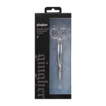 Double Curved Embroidery Scissors by Gingher - 6 inch