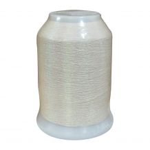 Yenmet Pearlessence Metallic Thread - White AN1 (7003) 1000 Meter Spool