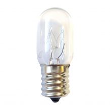 5/8" Screw-In 120V 15-Watt Light Bulb - 1.5" Clear Glass Bulb - 2SCW