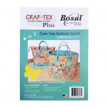Craf-Tex Double-Sided Fusible PLUS - 9.5" x 7" Tote Bottoms - 2 Pieces