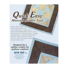 Quick Easy BORDER Mitering Tool by Donelle McAdams - Sew Biz