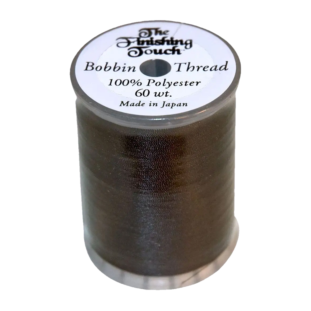 The Finishing Touch White Polyester Embroidery Bobbin Thread 60 wt.