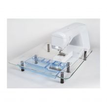 Sew Steady Clear Acrylic Portable Table - WISH - 22.5in x 25.5in