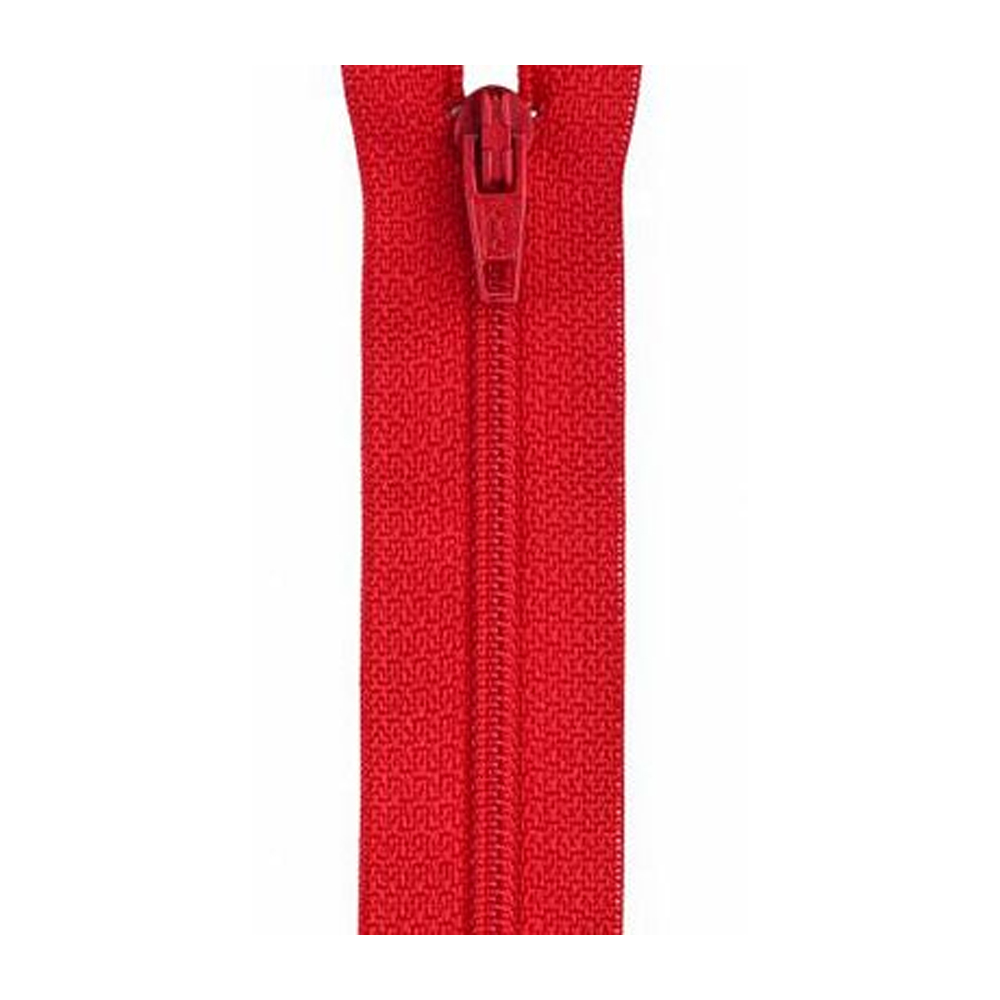 Coats & Clark 9" Polyester Zipper - Atom Red