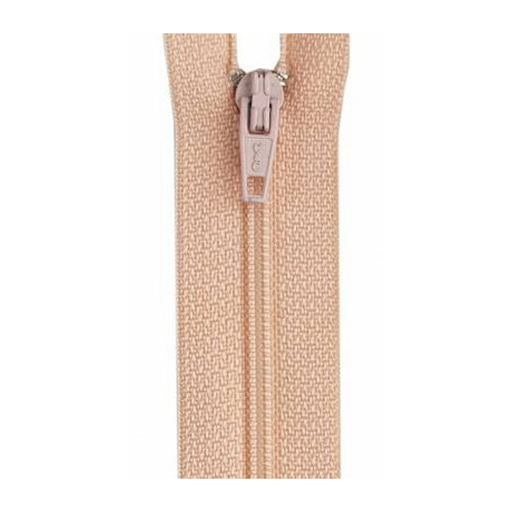 Coats & Clark 9" Polyester Zipper - Peach