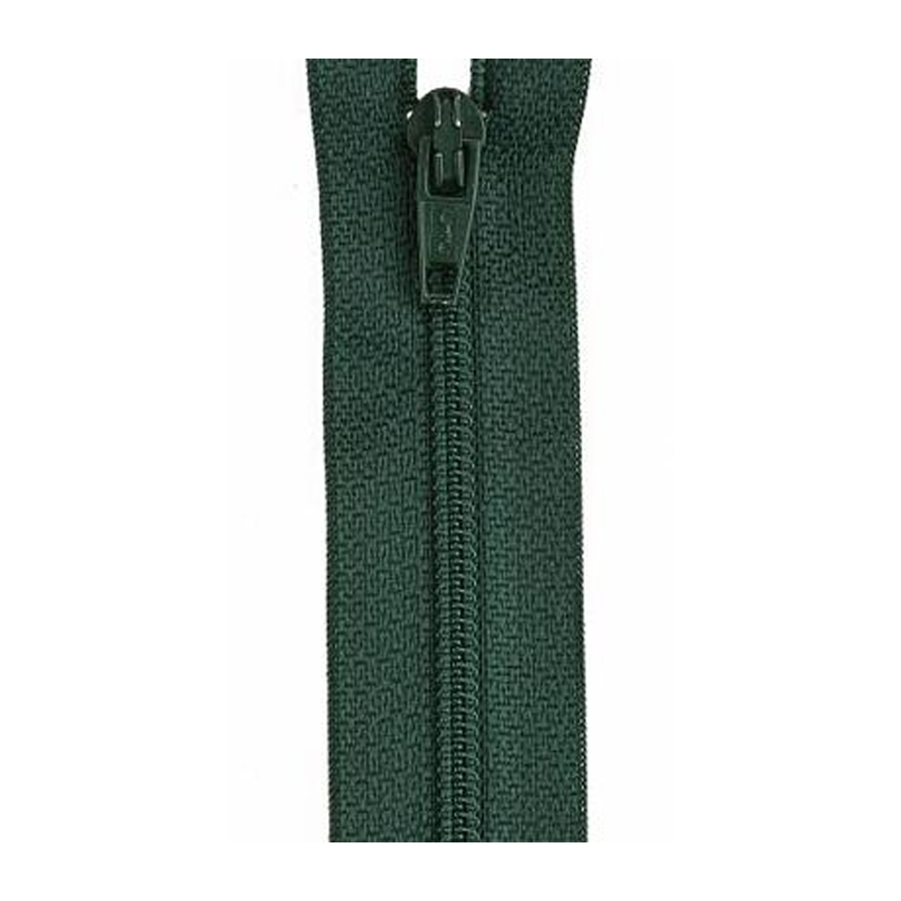 Coats & Clark 9" Polyester Zipper - Forest Green