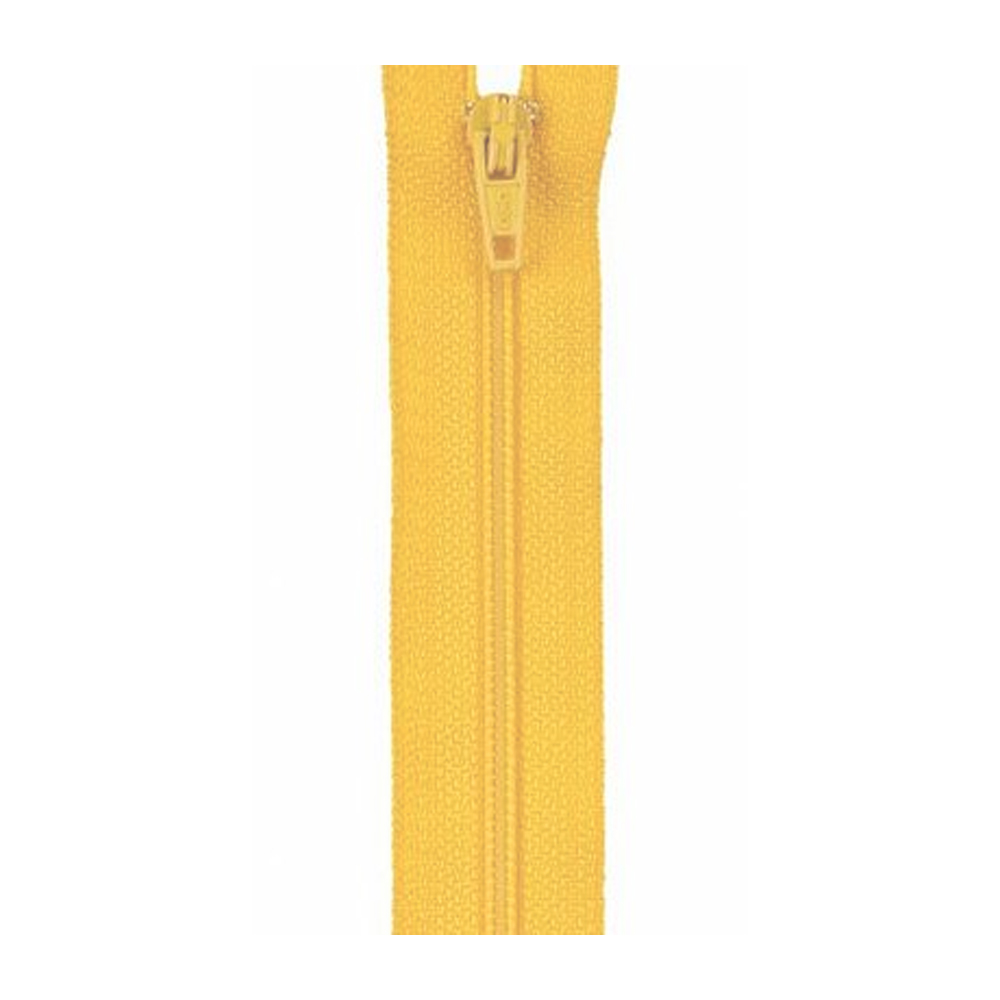 Coats & Clark 9" Polyester Zipper - Sun Yellow