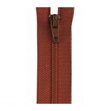 Coats & Clark 9" Polyester Zipper - Rust