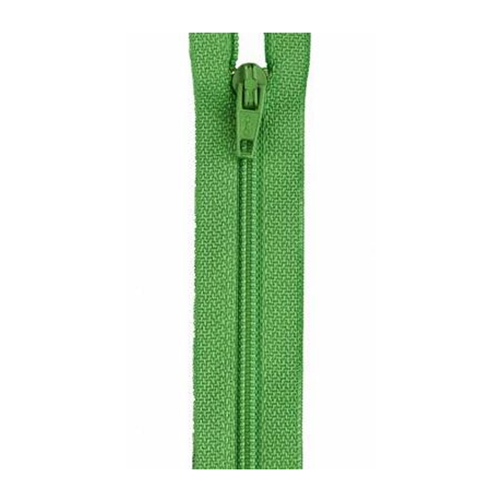 Coats & Clark 9" Polyester Zipper - Bright Green