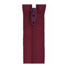 Coats & Clark 9" Polyester Zipper - Barberry Red