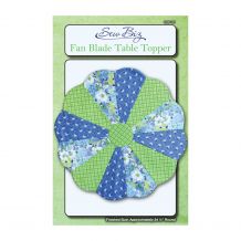 Fan Blade Table Topper Pattern by Donelle McAdams - Sew Biz