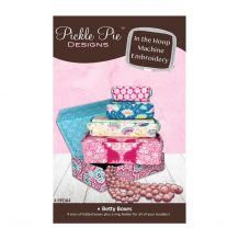 Betty Boxes Embroidery Designs on CD-ROM by Pickle Pie Designs