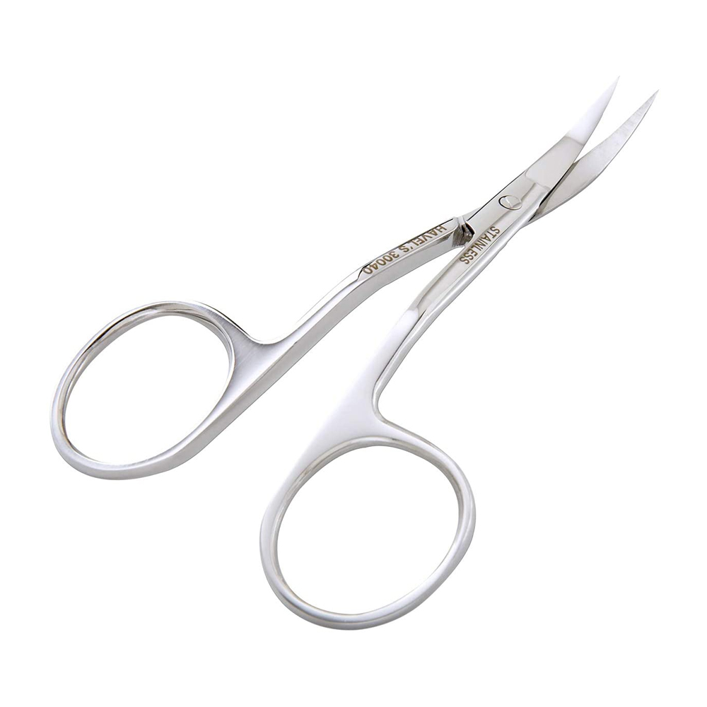 Extra-Fine Double Curved Embroidery Scissors by Havel - 3.5 inch