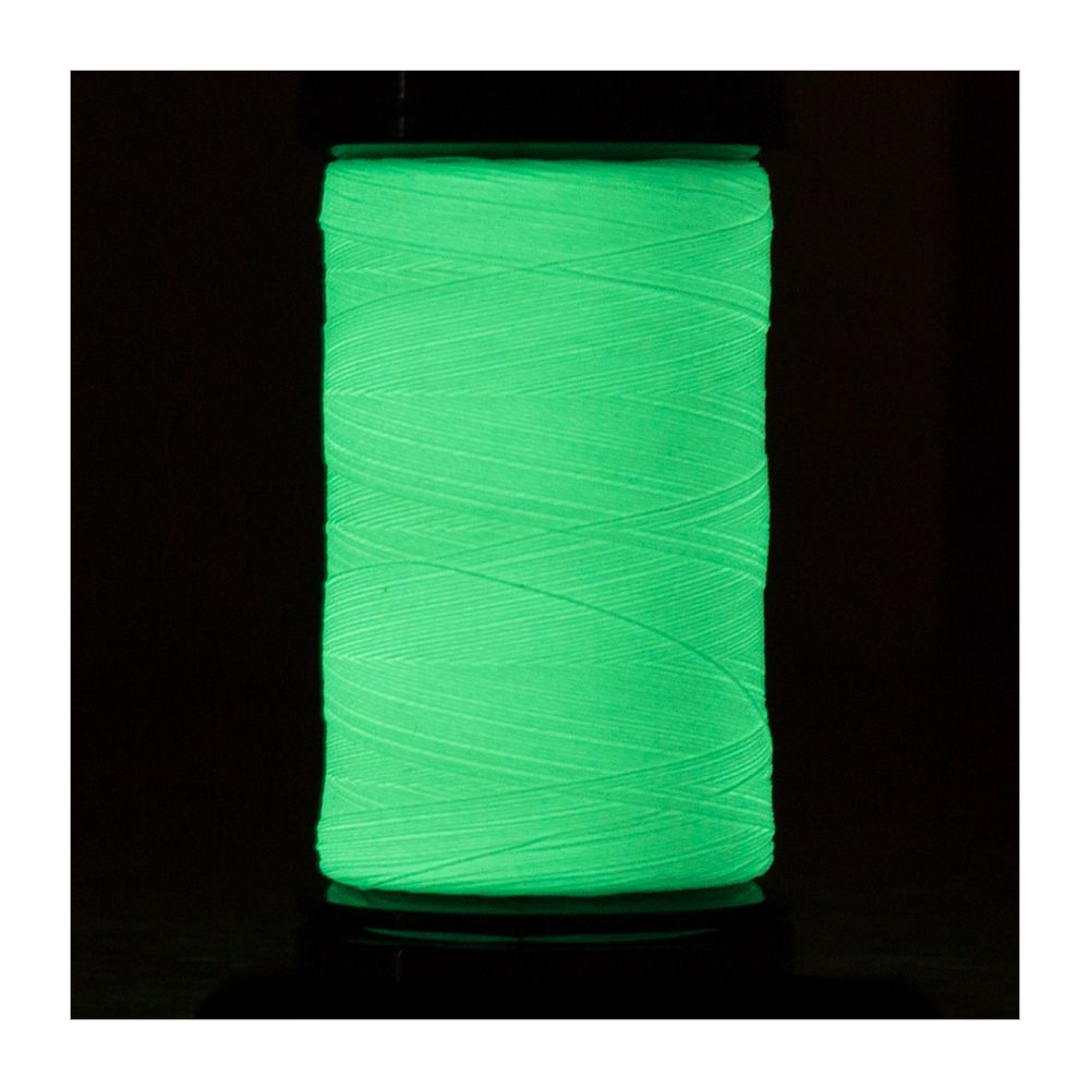 Ahrora Glow In The Dark 40wt Thread - 200 Yard Spool - Cream