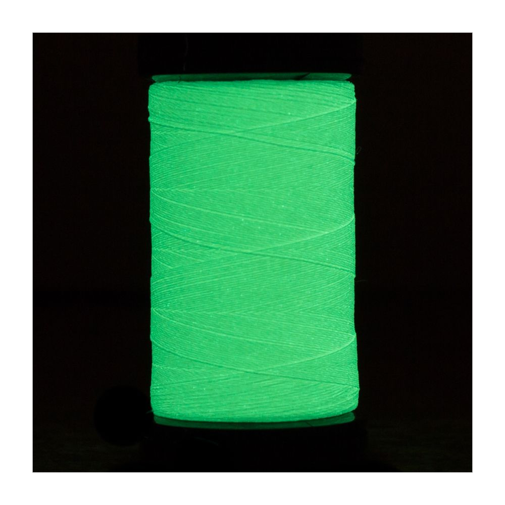 Ahrora Glow In The Dark 40wt Thread - 200 Yard Spool - Pastel Yellow