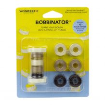 Bobbinator - Includes 10 Class 15 Pre-Wound 80wt DecoBob Bobbins - Beige Palette