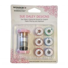 Bobbinator - Includes 10 Class 15 Pre-Wound 80wt DecoBob Bobbins - Sue Daley Designs