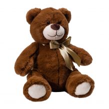 11" Big Bradley Brown Bear With Ribbon