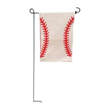 The Coral Palms® EasyStitch 2-Sided Garden Banner Flag - BASEBALL - CLOSEOUT