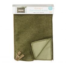 Felt Zipper Pouch Blank in Olive by Kimberbell - Large 7" x 10" KDKB228