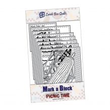 Picnic Time Mark-A-Block Trimming Templates by Lunch Box Quilts - CLOSEOUT