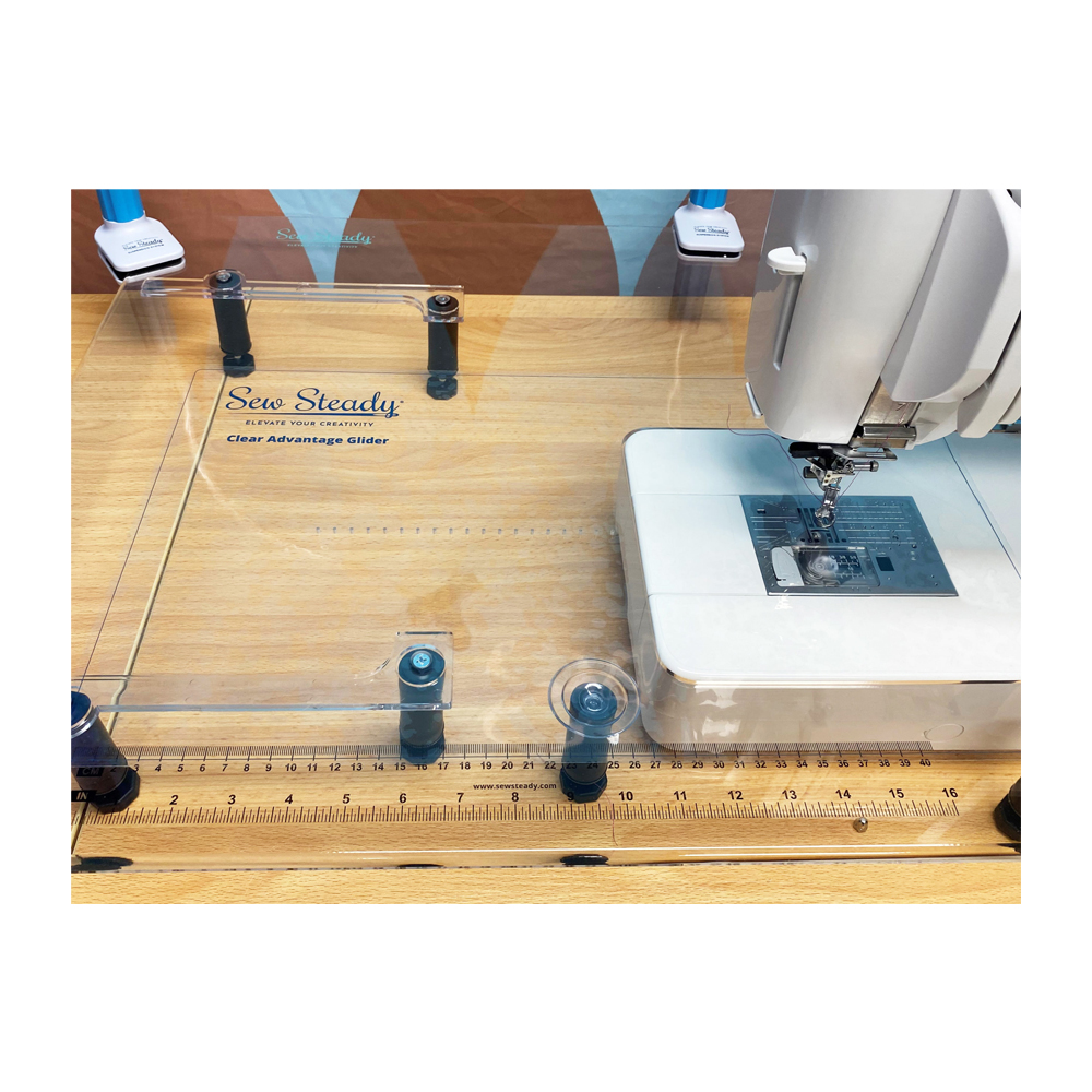 Sew Steady Clear Advantage Glider - 12" x 20"
