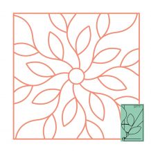 Westalee Design - Coral Fern Template