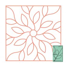 Westalee Design - Coral Fern Template