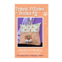 Travel Pillows for Books Embroidery Designs by Dakota Collectibles CD-ROM + INSTANT DOWNLOAD 970877