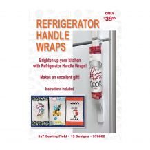Refrigerator Handle Wraps Embroidery Designs by Dakota Collectibles CD-ROM + INSTANT DOWNLOAD 970882