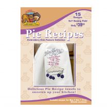 Pie Recipes Embroidery Designs by Dakota Collectibles CD-ROM + INSTANT DOWNLOAD F70878
