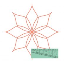 Westalee Design - Spin-E-Fex 5 - 5-piece Template Set