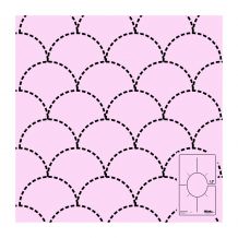 DM Quilting by Donna McCauley - Droplet Template - Drop 3
