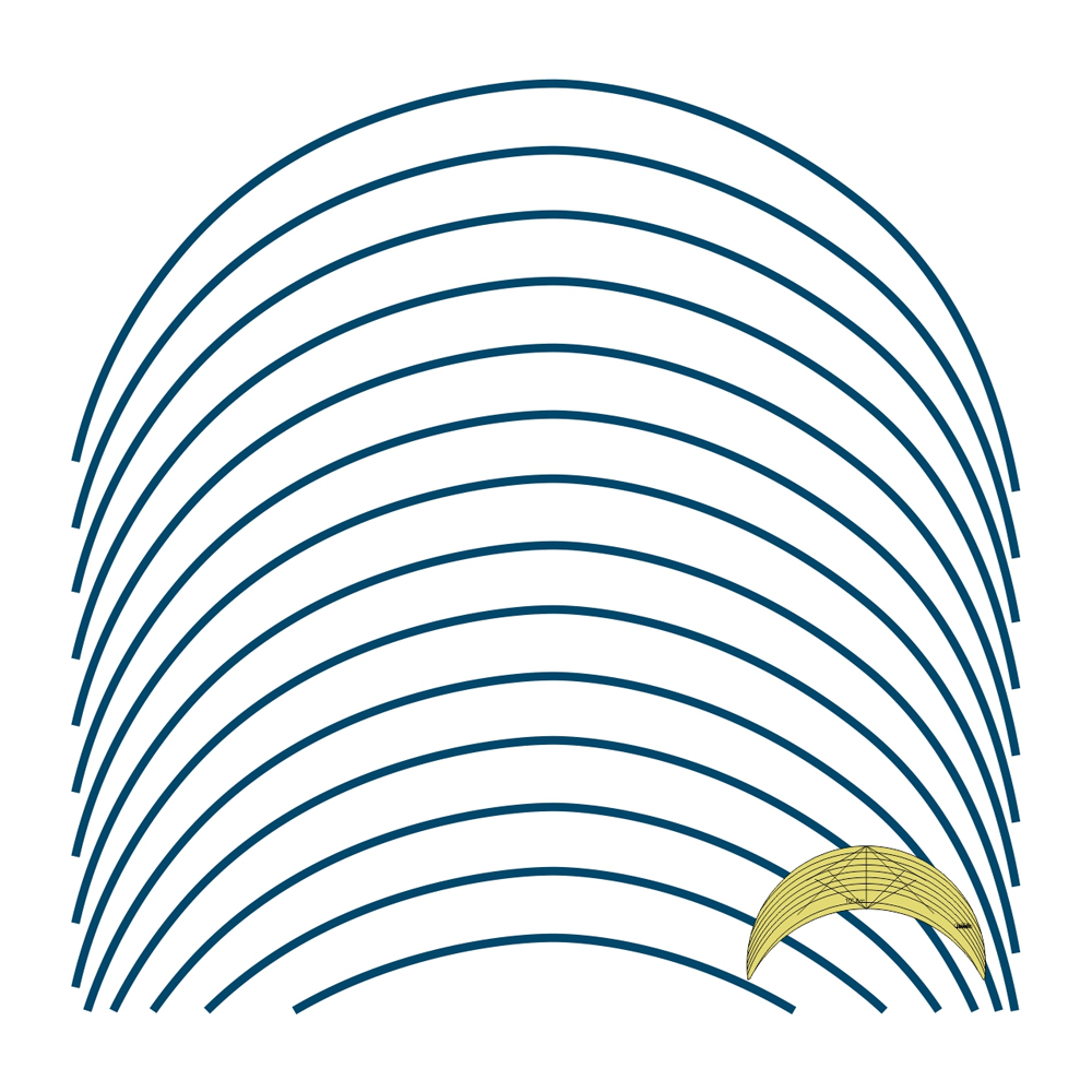 Westalee Design - 10" Design Arc Template