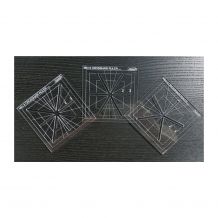 Westalee Design - Crosshair Ruler - 3-Piece Mini Set
