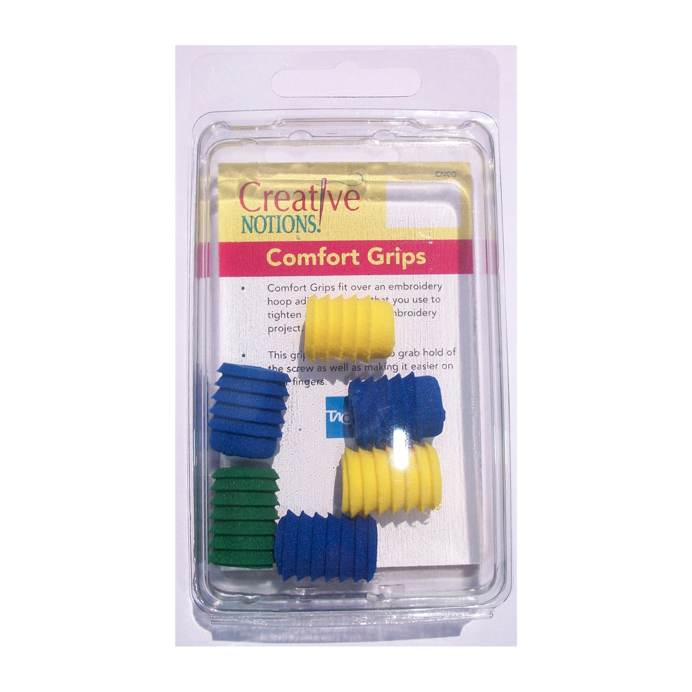 Comfort Grip Embroidery Hoop Screw Grips - 6 Grip Pack