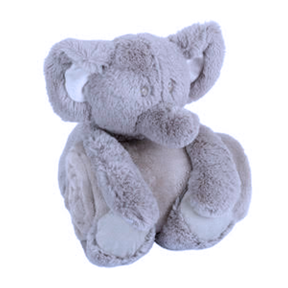 Embroider Buddy - Blankey Hugger Plush Toy and 45" x 61" Blanket Set - Elephant 