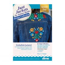 Just Jackets Embroidery Design Collection by Joanne Banko & DIME Designs in Machine Embroidery