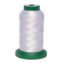 T010 White Fine Line 60wt Polyester Embroidery Thread 1500 Meter Spool