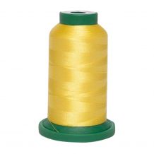 T633 Yellow Fine Line 60wt Polyester Embroidery Thread 1500 Meter Spool