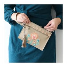 Sallie Tomato - Ella Handbag Kit + Embroidery Collection - DIME Designs in Machine Embroidery