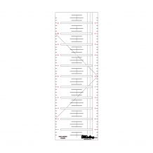 DM Quilting by Donna McCauley - Basic Marking Ruler Tool - 4" x 12"