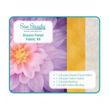 Sew Steady - Panel Design Workshop Fabric Kit - Orchid with Yellow