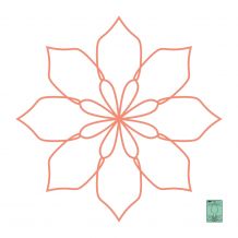 Westalee Design - Spin-E-Fex 9 Template - Size 5.5"