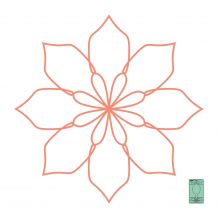 Westalee Design - Spin-E-Fex 9 Template - Size 7.5"