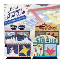 Four Seasons Mini Quilt� PDF Instructions & Embroidery Design Collection by Eileen Roche - DIME Designs in Machine Embroidery